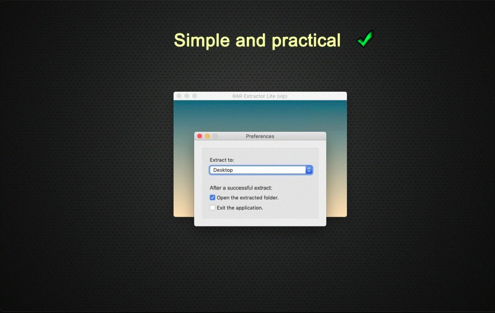 RAR Unarchiver - Unzip RAR ZIP 3.4.2 macOS