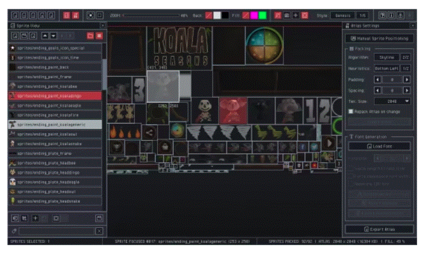Raylib Technologies rTexPacker 5.5 macOS
