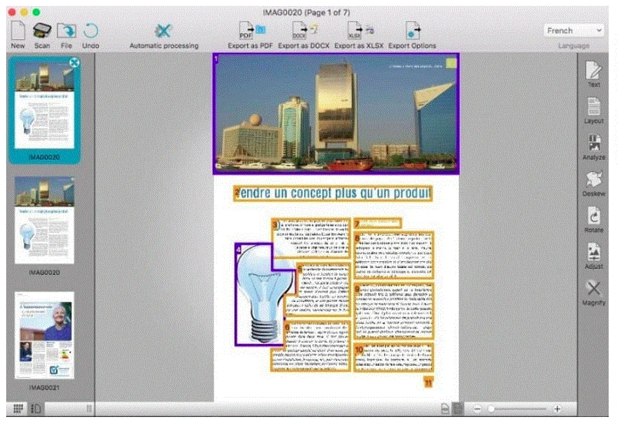 Readiris Pro 17.1.9 portable for macOS