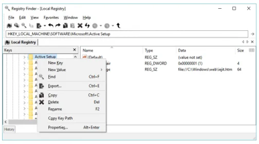 Registry Finder 2.61