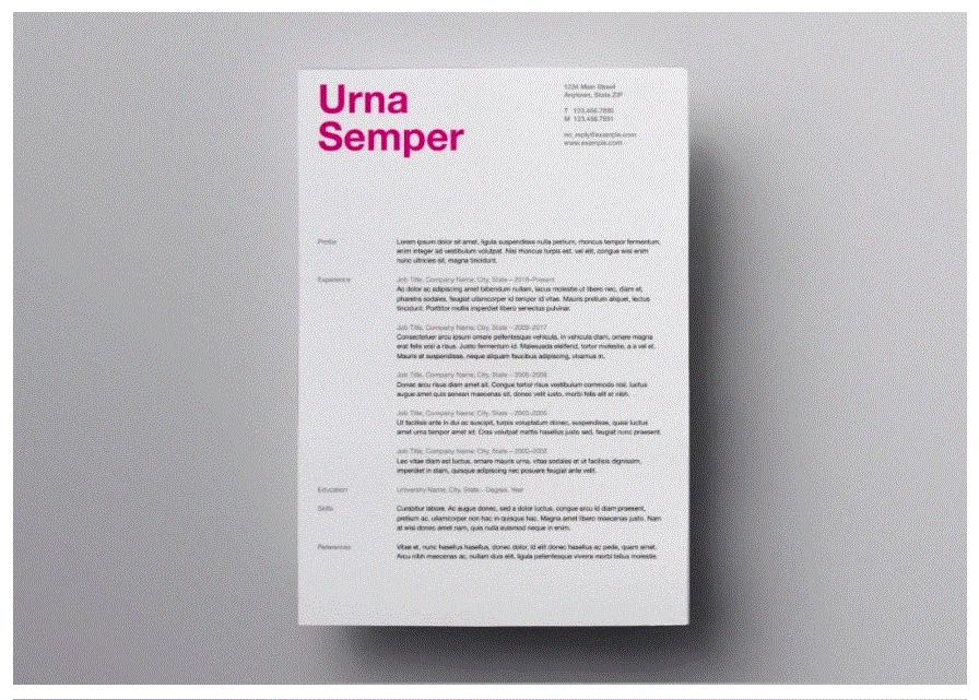 Resume Templates – Design 3.2.4 portable for macOS