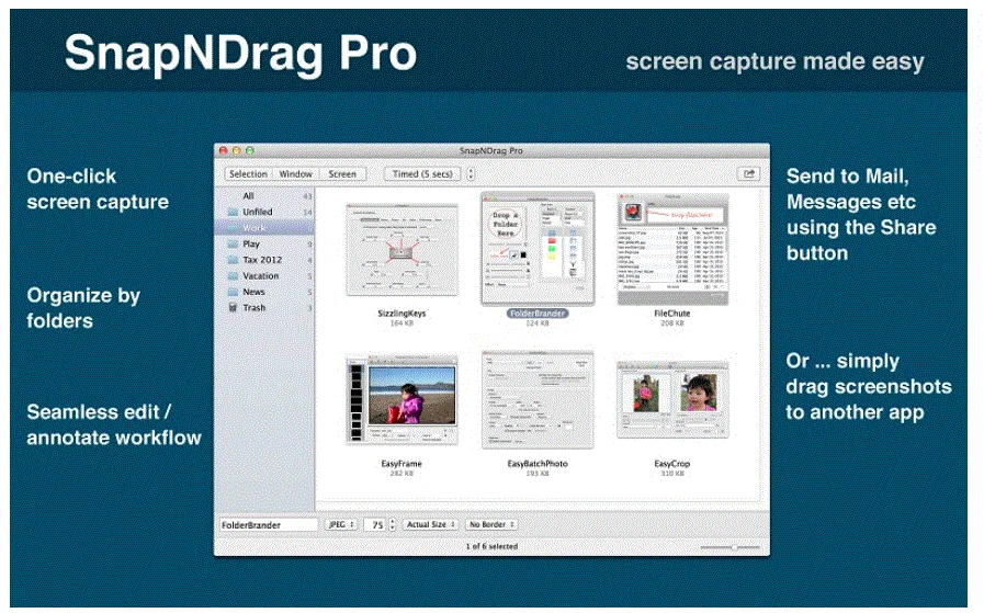 SnapNDrag Pro 4.5.2 portable for macOS