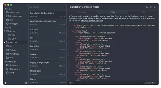 SnippetsLab 2.6.1 portable for macOS 1