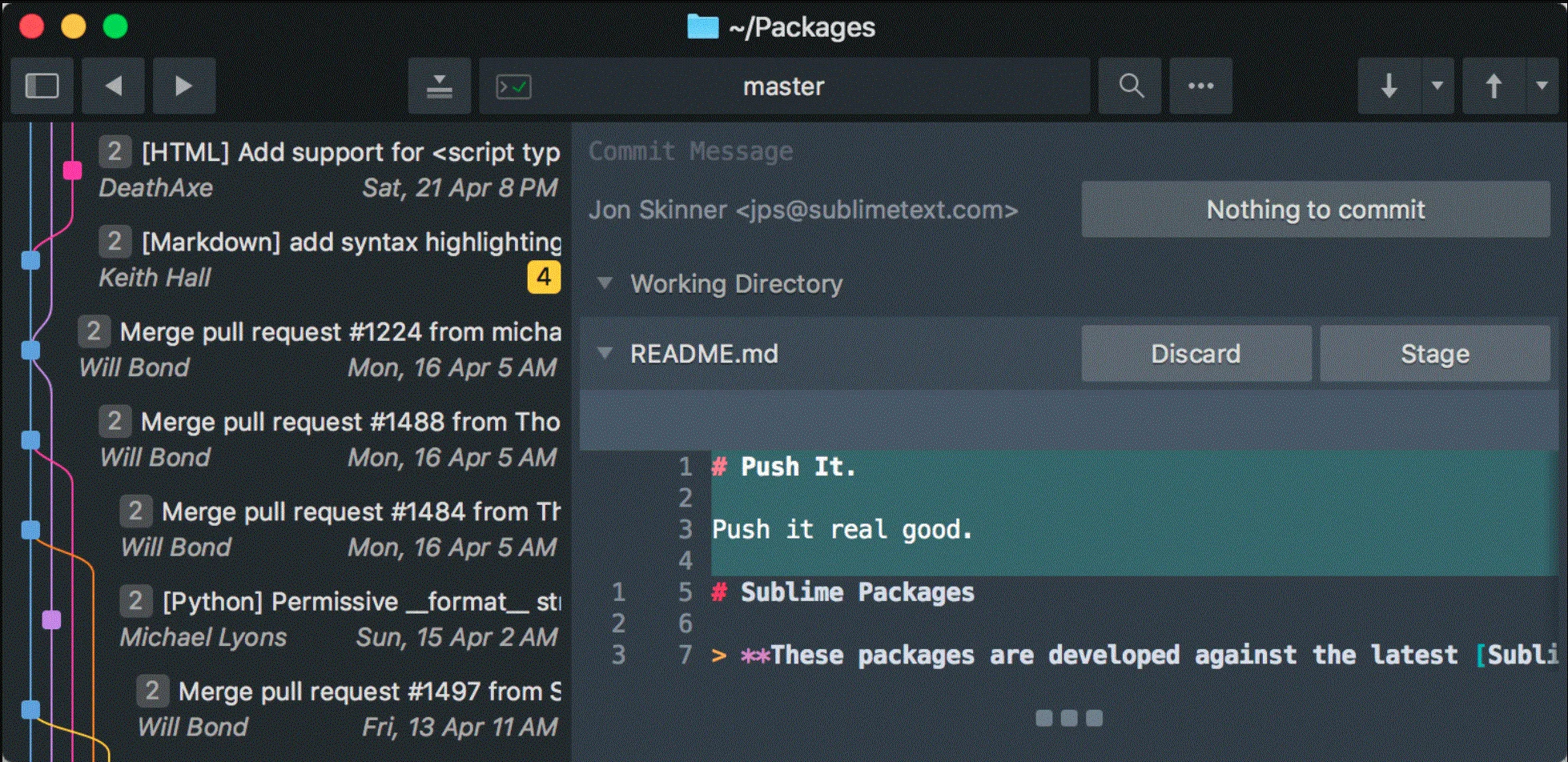 Sublime Merge 2.0 Build 2091 portable for macOS
