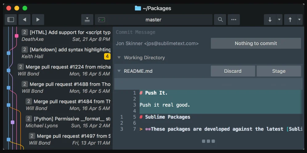 Sublime Merge 2.0 Build 2091 portable for macOS 1