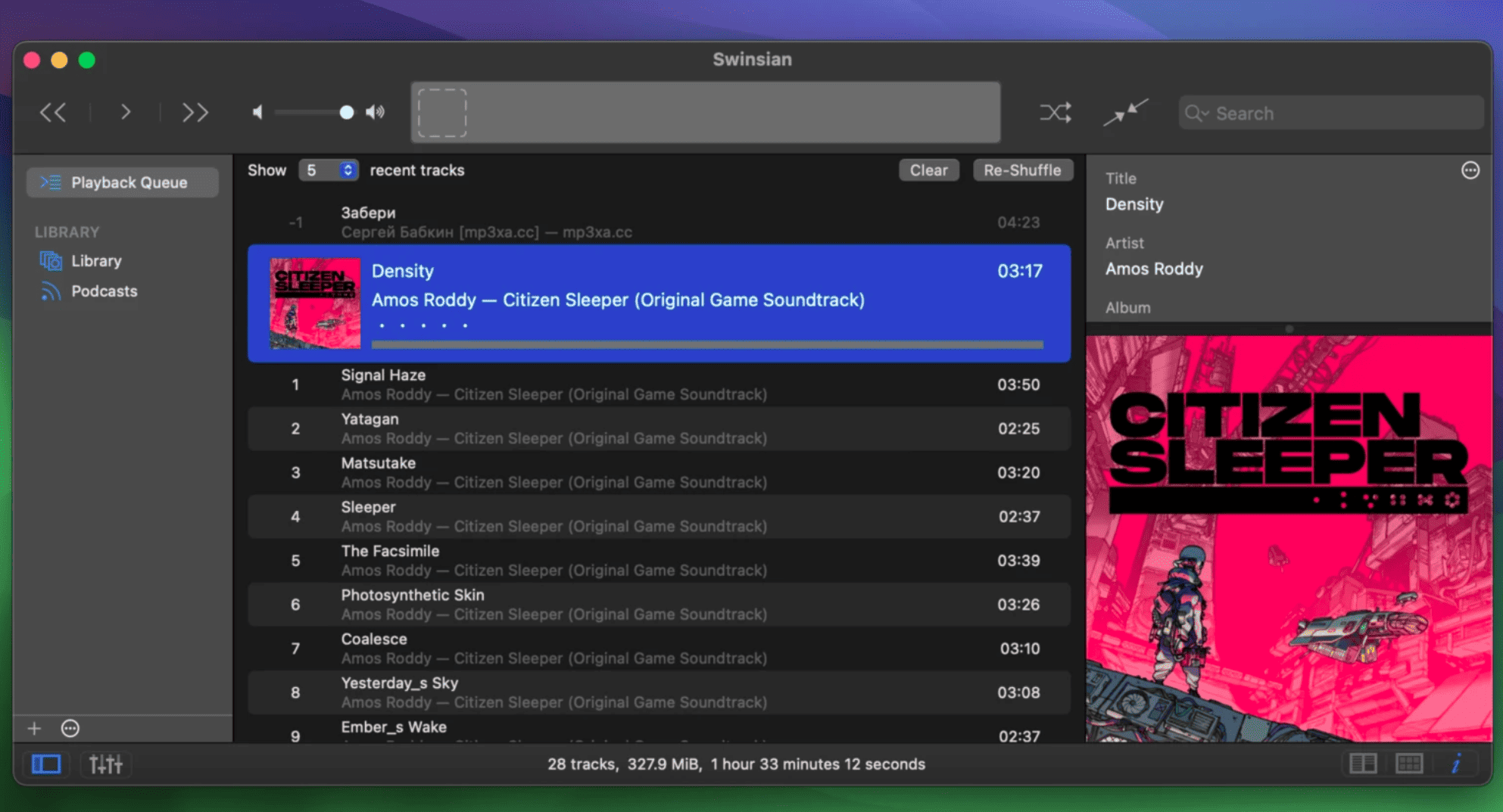 Swinsian v3.0.4 Portable + Repack for macOS