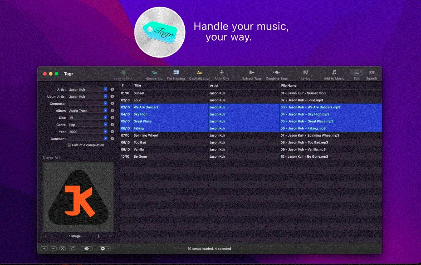 Tagr 5.11.1 macOS