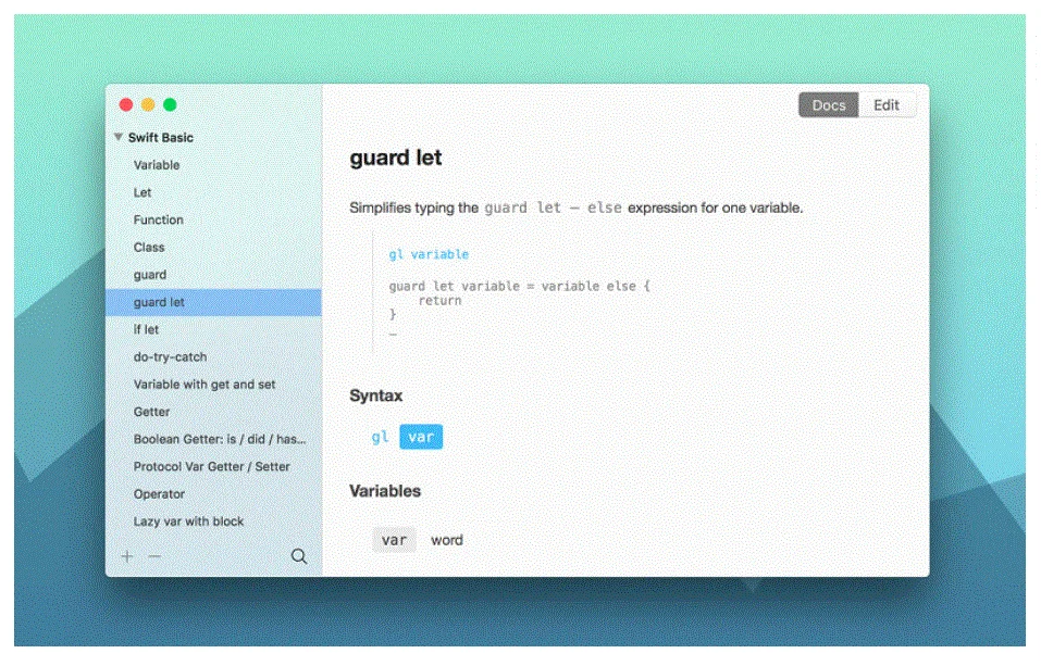 TeaCode 1.1.3 portable for macOS