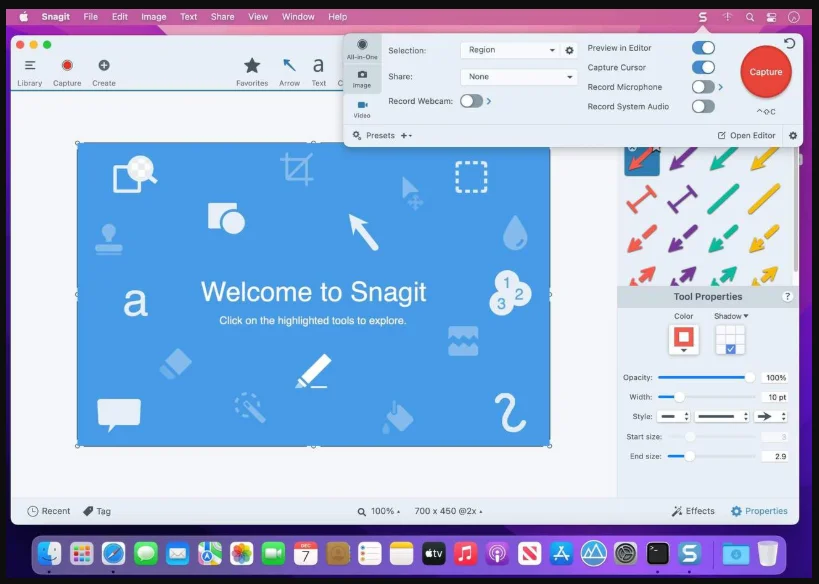 TechSmith Snagit 2026.0.0 portable for macOS 1