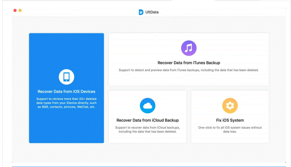 Tenorshare UltData 9.5.0 portable for macOS