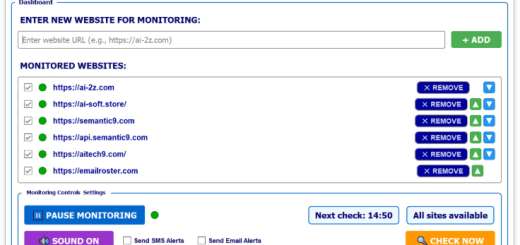 Tera Tech Real Time Website Monitor Pro v3.0 (x64)