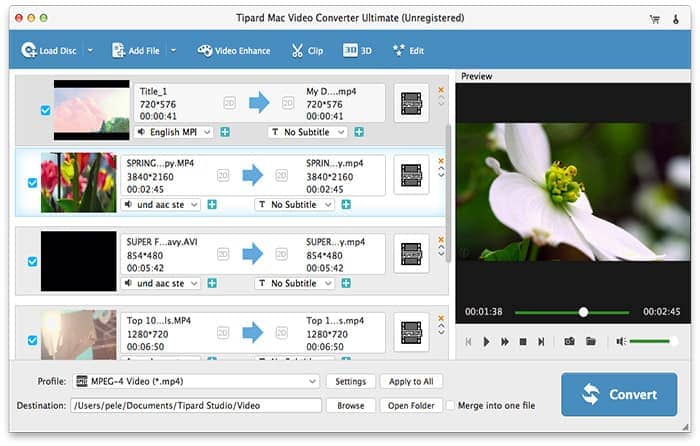 Tipard Video Converter Ultimate 10.2.76 Portable for macOS