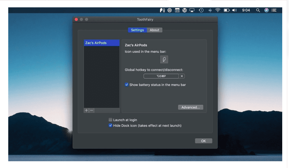 ToothFairy 2.8.8 portable for macOS