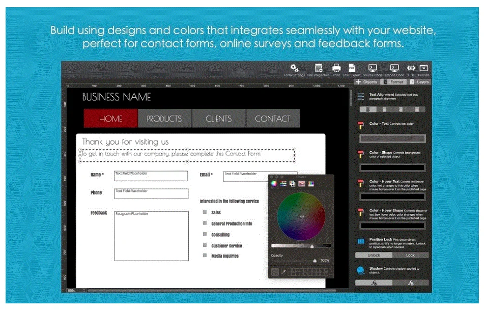 Touch Forms Pro 7.40.3 portable for macOS