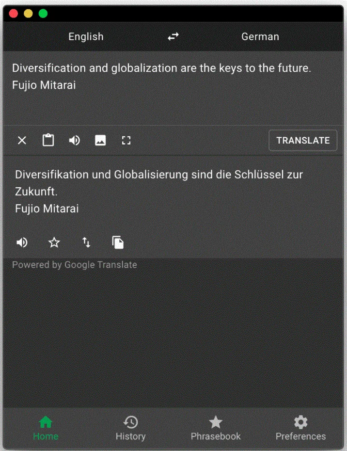 Translatium 14.0.0 MAS portable for macOS