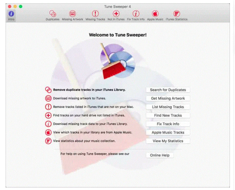 Tune Sweeper 4.25 portable for macOS