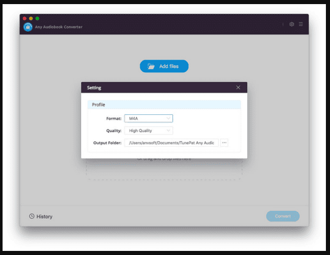 TunePat Any Audiobook Converter 1.2.1 portable for macOS 1