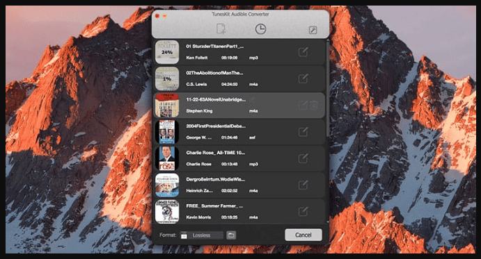 TunesKit Audible Converter 2.1.1 portable for macOS 1