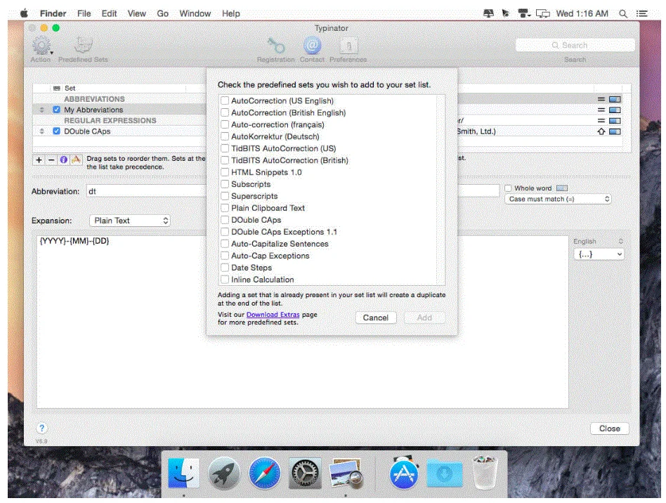 Typinator 9.2 portable for macOS