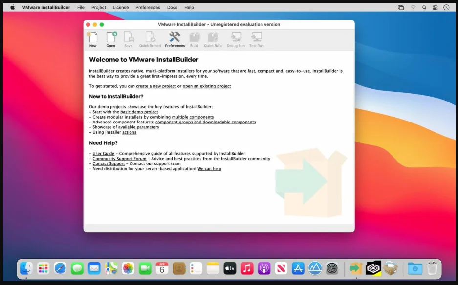 VMware InstallBuilder Enterprise 26.2 macOS