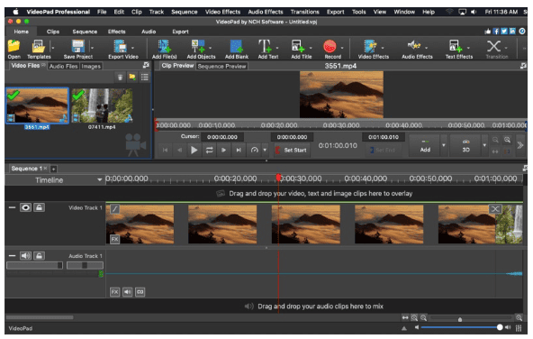 VideoPad Professional 16.35 Portable for macOS