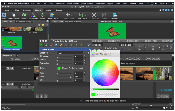 VideoPad Professional 16.35 Portable for macOS 1
