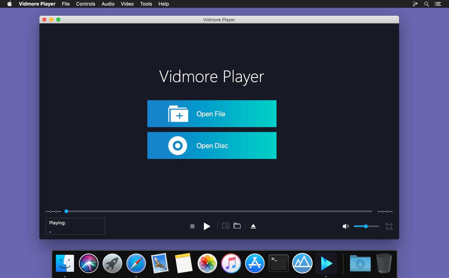 Vidmore Player 1.0.68 Portable for macOS 