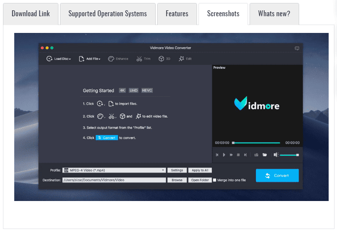 Vidmore Video Converter 2.3.60 Portable for macOS