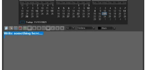 VovSoft Desktop Diary 3.0