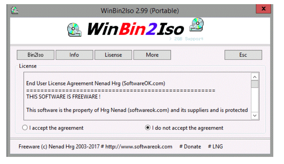 WinBin2Iso 6.51 Multilingual