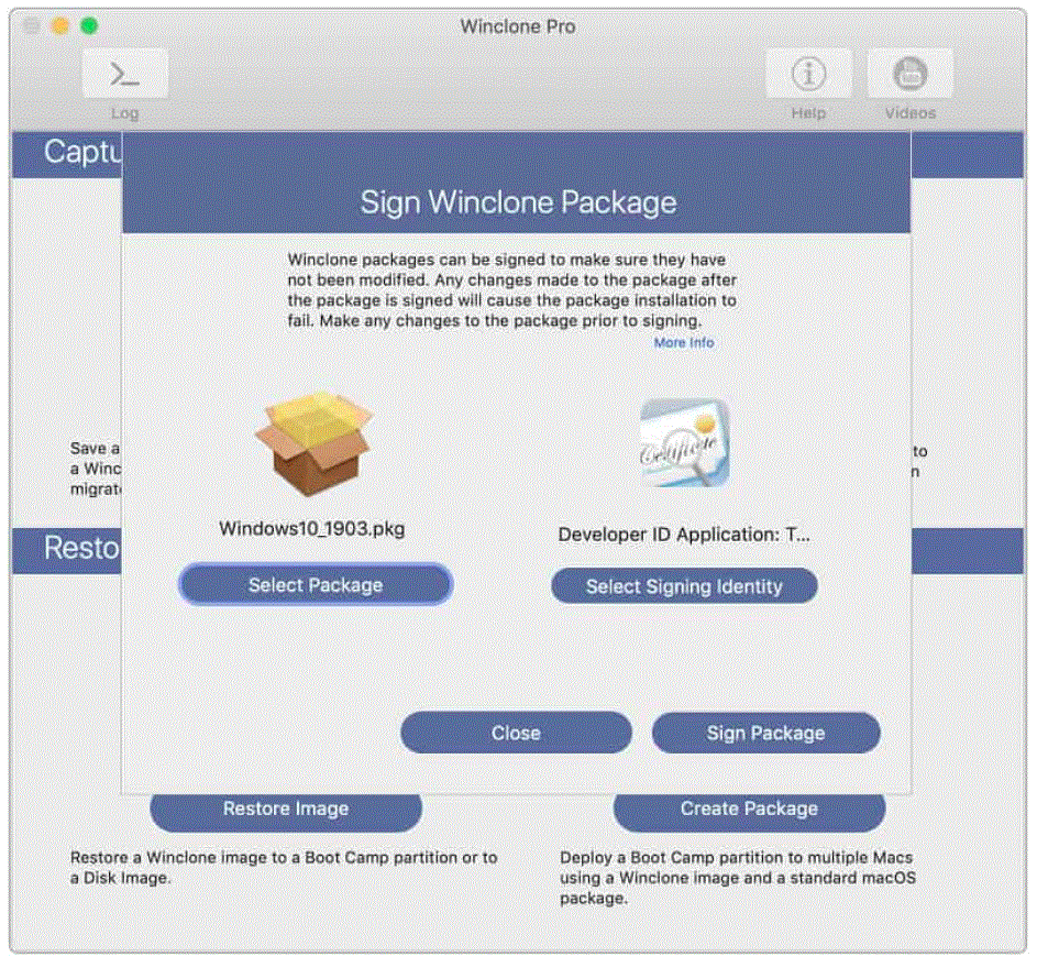 Winclone Pro 10.5 portable for macOS