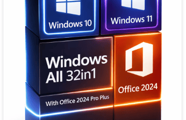 Windows 11 25H2 (No TPM Required) & Windows 10 22H2 AIO 32in1 With Office 2024 Pro Plus Preactivated Multilingual December 2025 Portable + Repack for window