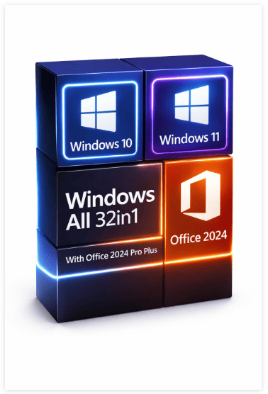 Windows 11 25H2 (No TPM Required) & Windows 10 22H2 AIO 32in1 With Office 2024 Pro Plus Preactivated Multilingual December 2025 Portable + Repack for window