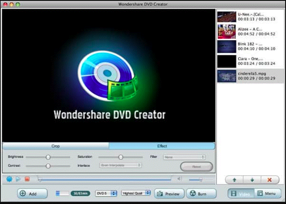 Wondershare DVD Creator 6.2.0.4 Portable for macOS