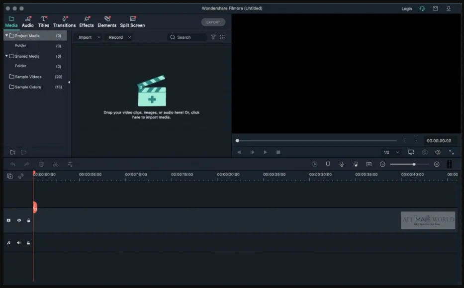 Wondershare Filmora 14.8.17 portable for macOS