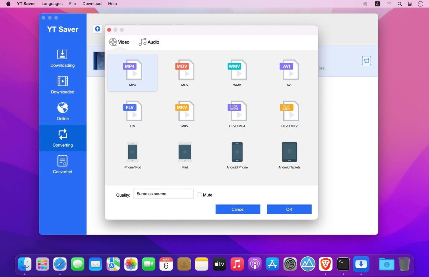 YT Saver Video Downloader & Converter 10.8.0 Portable for macOS