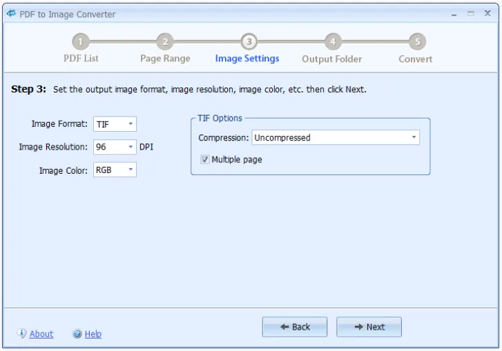 PDFArea PDF to Image Converter