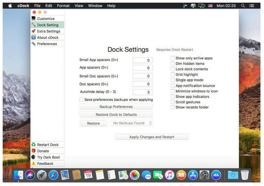 cDock 4.6.3 portable for macOS