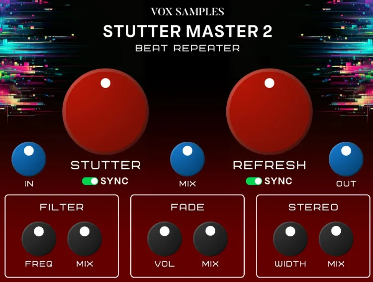 Vox Samples Stutter Master 2 Beat Repeater