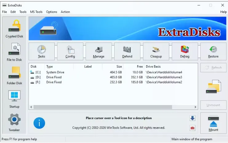 ExtraDisks Home