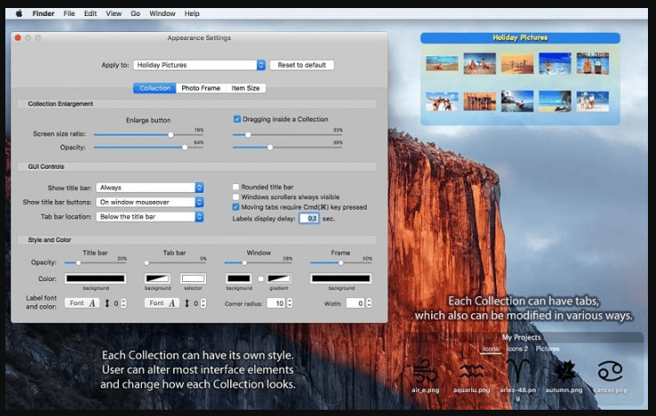 iCollections 8.8.5 portable for macOS 1