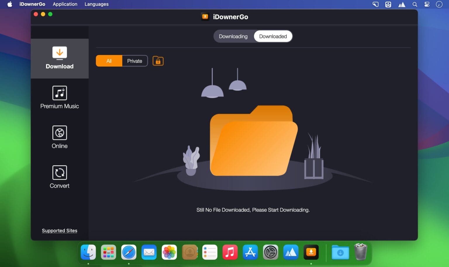 iDownerGo 10.7.0 Portable for macOS