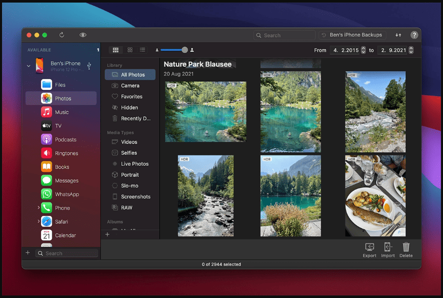 iMazing 3.4.0-23279 portable for macOS {Apple Silicon} 1