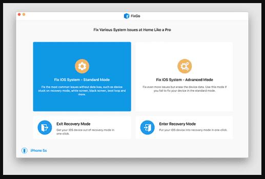 iToolab FixGo 3.6.0 portable for macOS 1