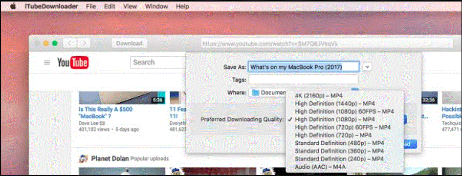 iTubeDownloader 6.5.9 portable for macOS