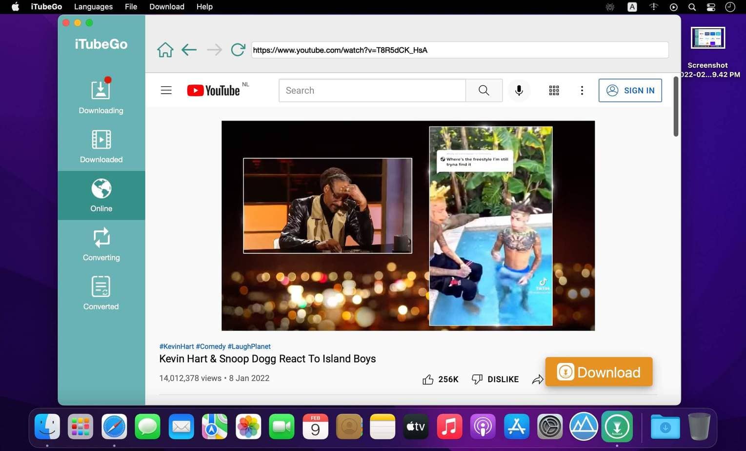 iTubeGo YouTube Downloader 10.9.3 Portable for macOS 1