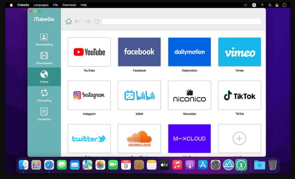 iTubeGo YouTube Downloader 10.9.3 Portable for macOS