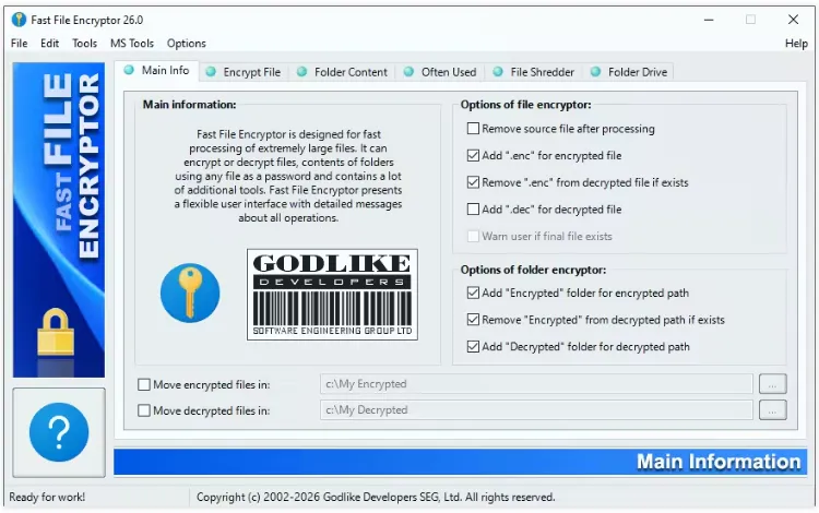 Fast File Encryptor