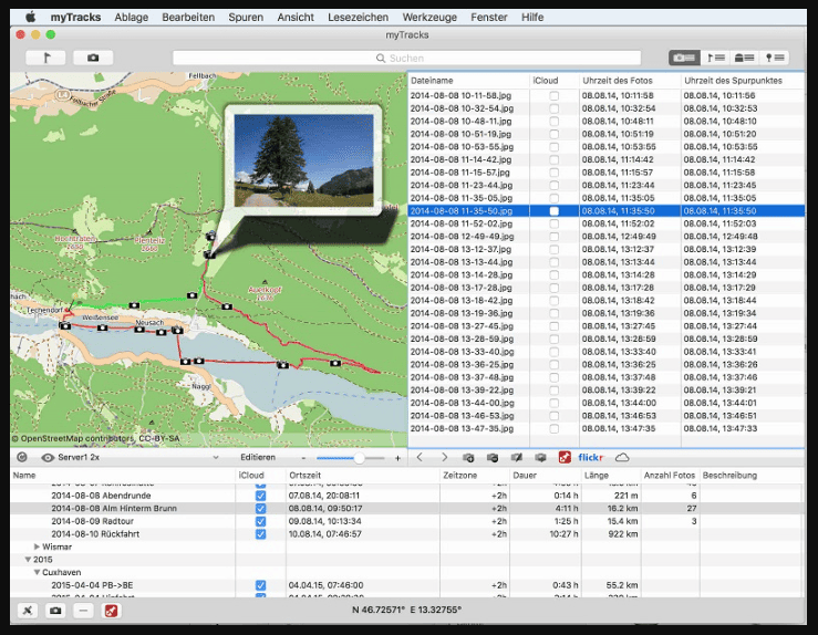 myTracks 4.4.5 portable for macOS 1