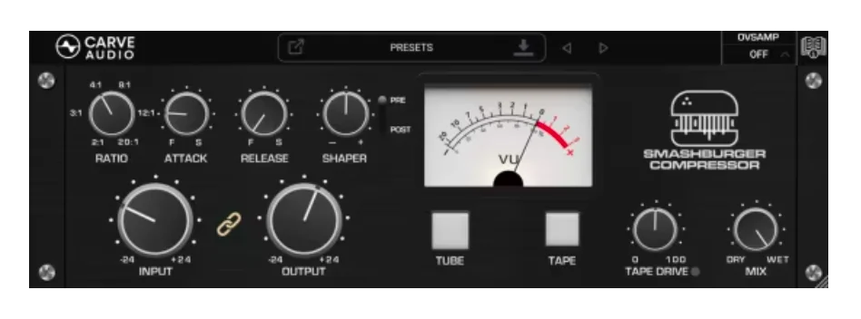Carve Audio Smashburger Compressor 1.0.1 macOS